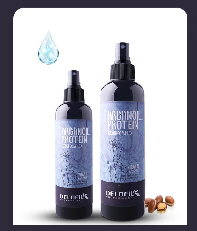 Argan oil Heat protectant spray,protein infusion, hair fragrance Haircare Smooth Intensive Frizz