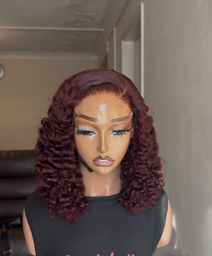 SDD Vietnamese Pixie Curls (5by5 Closure)