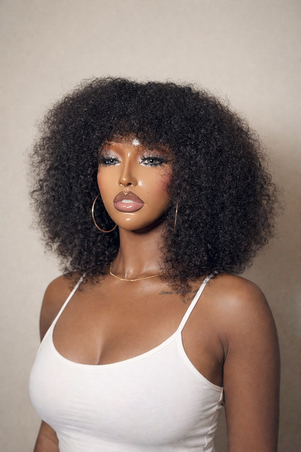 Double drawn Full fringe
