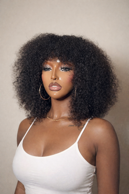Double drawn Full fringe