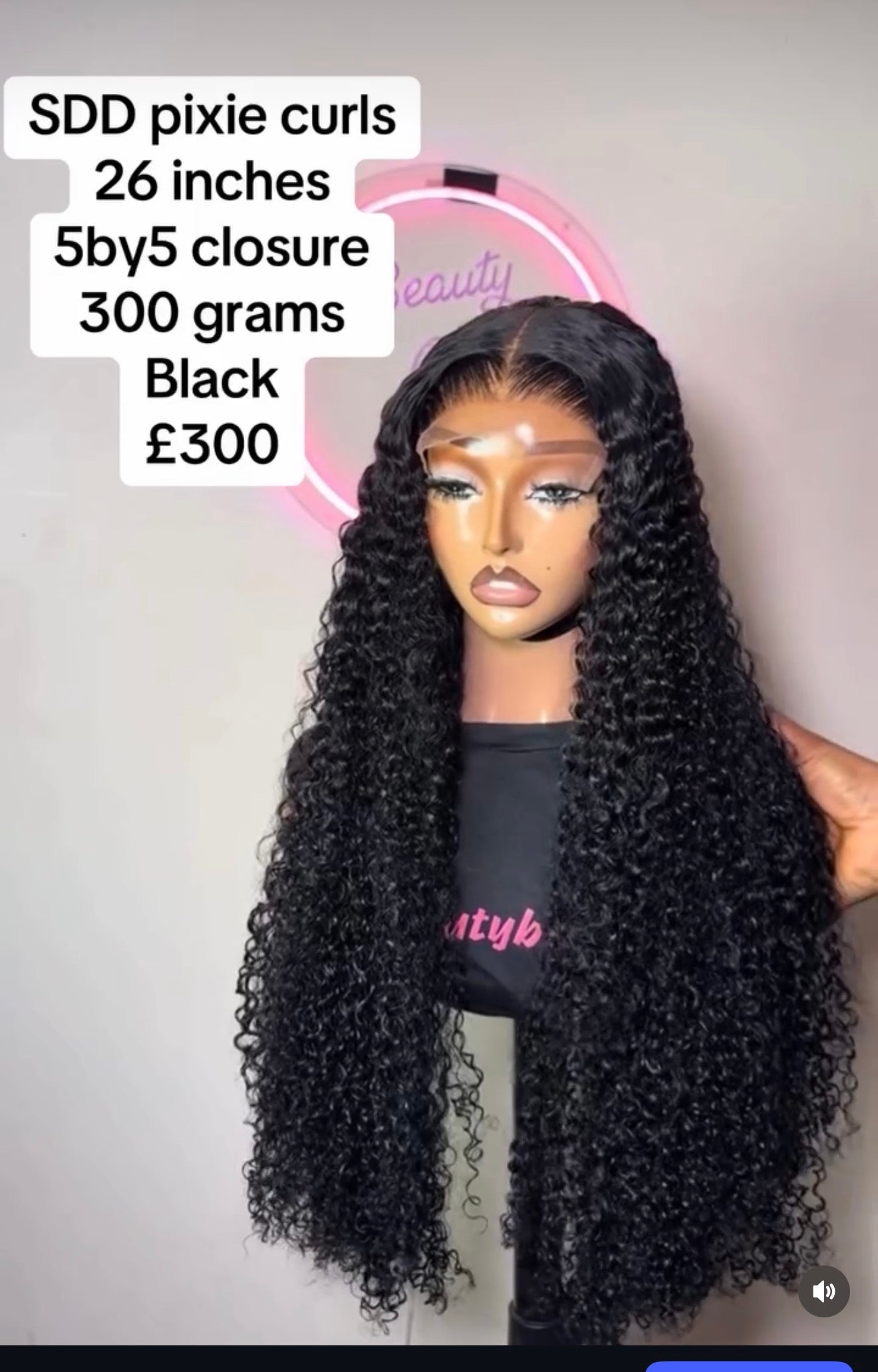 SDD Vietnamese Pixie Curls (5by5 Closure)